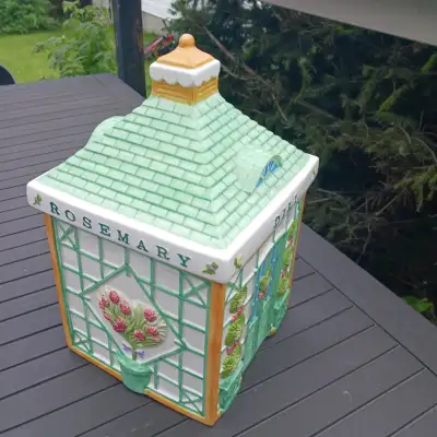 " Herb Garden " ceramic container, View more