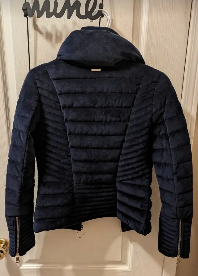 Guess Quilted Blue Jacket62865711498370124