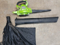 Greenworks 2 Speed 230 MPH Corded Blower/Vacuum