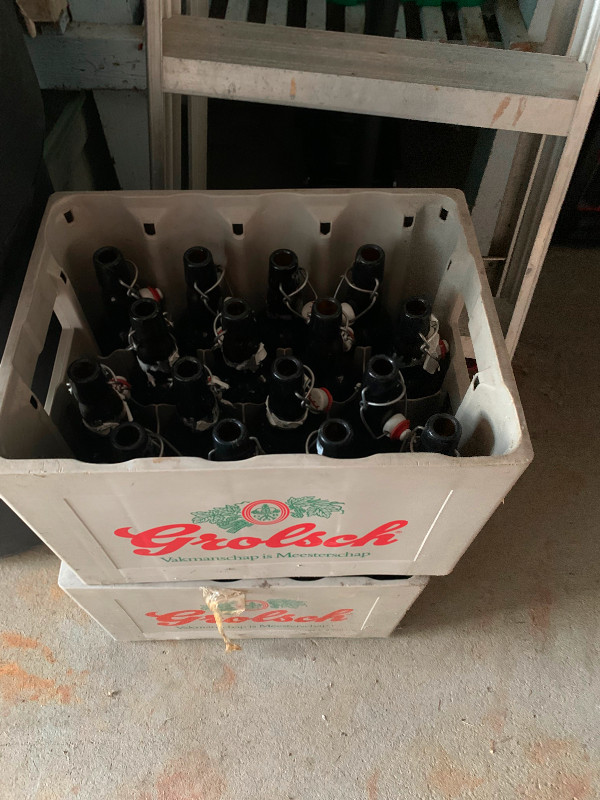 110 Flip top beer bottles for sale  