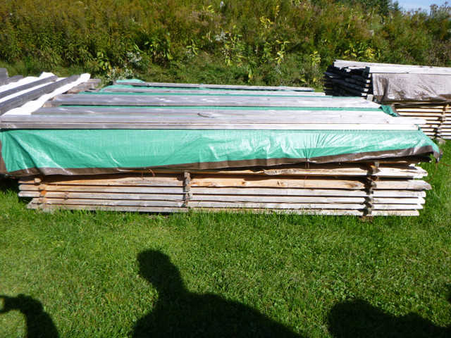 Planches de dimensions variées (sapins- épinettes-pruches- pin) dans Planchers et murs  à Victoriaville - Image 4