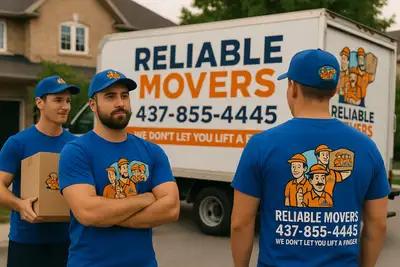 Reliable SHORT NOTICE Movers in Mississauga, Brampton 4378554445, View more