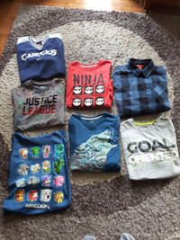 Seven (7) Boys Tee-Shirts