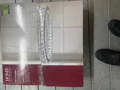 LED Chandelier for sale never used fresh in box, View more