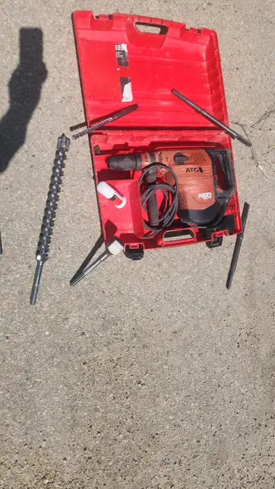 Hilti te 76 p combination hammer drill 400 $in bits 1125$, View more