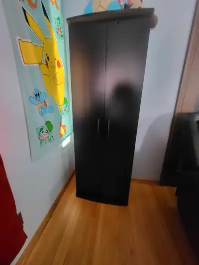 Two storage/dvd/cd/video game cabinets, locks are missing 100 each or 150 for both Can deliver for e...