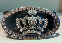Belt  BLING / Royal Crown / Queen Jewels & Crystals