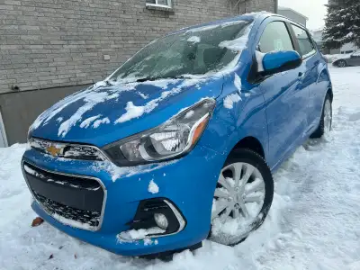 Chevrolet Spark LT 2018, 63000km, pneus d’hiver, très propre, aucune rouille, une seule propriétaire...