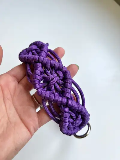 We custom make dog collars using Paracord. They can be made in any colour or size. Here are examples...