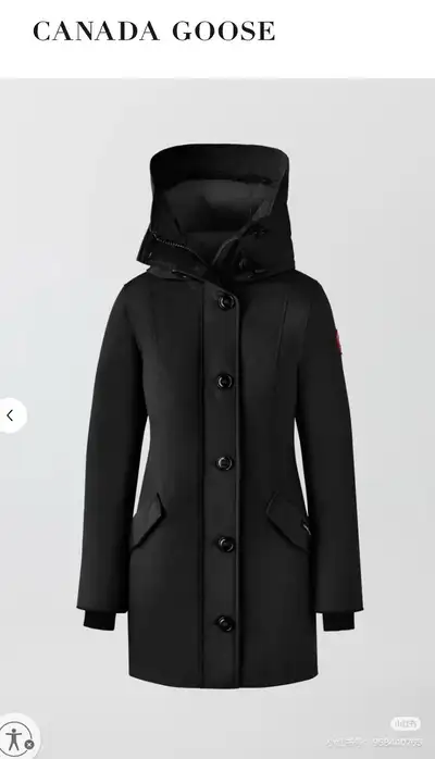 Woman Canada goose parka, View more