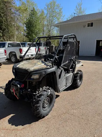 2017 Honda Pioneer 500 2890km After market power steering and tires $10,500 OBO