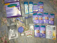 Lansinoh Breast pump BPA Free complete new bottles accessories