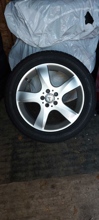 19x8 inch Ronal Mercedes rims