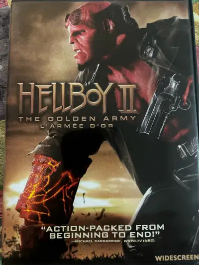 Hellboy 2 the golden army - DVD - bil 4$., View more