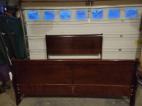Very Sturdy/Stable KING Size Bed frame Dropoff Extra $30