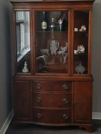 Antique China Display Buffet / Cabinet