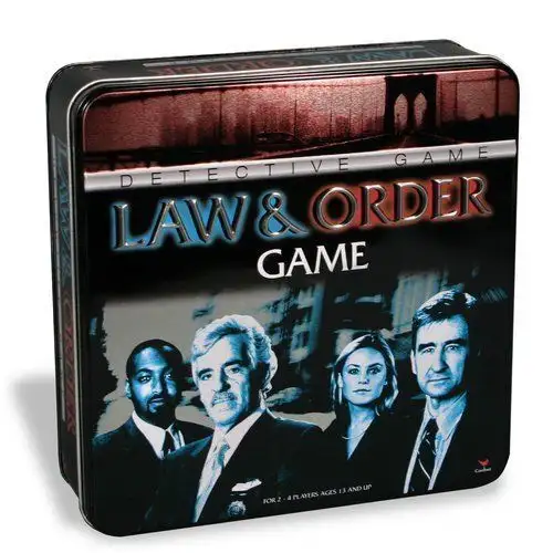 Law and Order Detective Game in a Tin by Cardinal in Toys & Games in London - Image 2