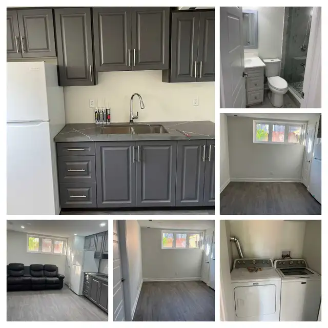 Clean 2 Bedroom Basement for Rent in Milton