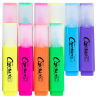 Highlighter Pens, 10 Pack Vibrant Colors Highlighter Pen Set