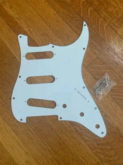 strat pickguard with screws , View more