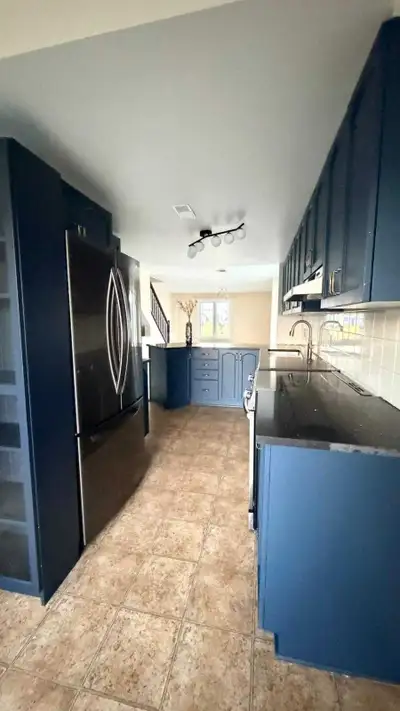 Refresh your home without a full renovation! Kitchen cabinet refinishing + interior & exterior paint...