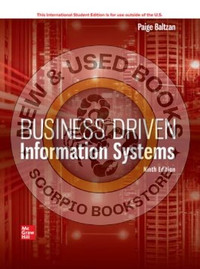 Business Driven Information Systems 9E + Connect 9781266310454