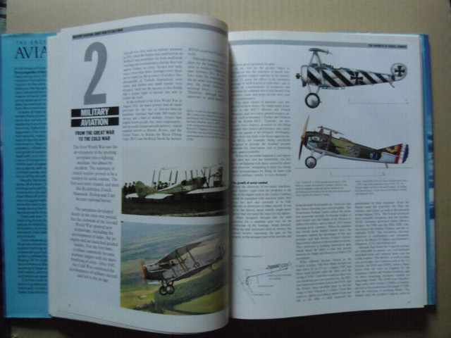 1989-The Encyclopedia Of Aviation-Hardcover Book. in Non-fiction in Oakville / Halton Region - Image 3