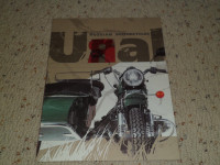 2007 Ural Russian Motorcycle color brochure 8 pages