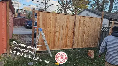 fence and deck work, View more