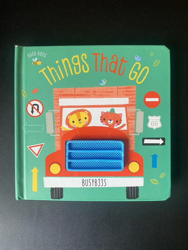 Things That Go baby board book dans Livres jeunesse et ados  à Ville de Montréal