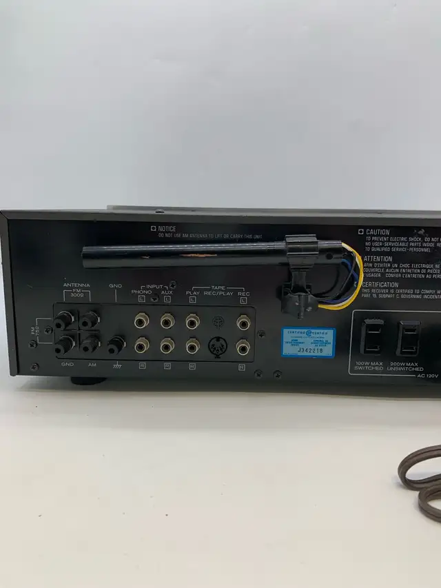 Kenwood KR-3090 Vintage AM/FM Stereo Receiver in Stereo Systems & Home Theatre in City of Toronto - Image 9