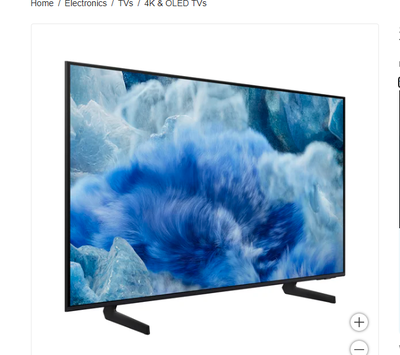 Samsung 65” QLED 4K Smart TV Model: QN65Q8FAAFXZC Condition: Open Box (Like New) Price: $840 Upgrade...