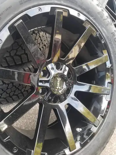 New SINNER Gloss Black 20x9.0 6x135 6x139.7 Offset: 0 Hub: 87.1 Load Rating: 1136kg $ 1160 plus hst...