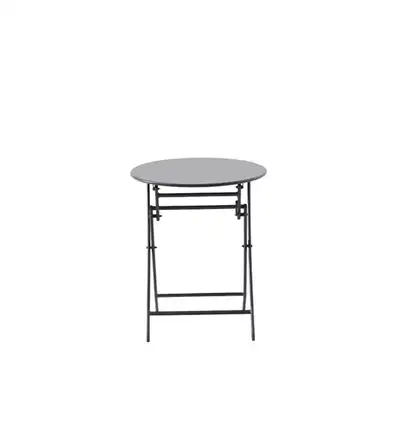 Brand new StyleWell Folding Bistro Patio Round Table in Black, View more