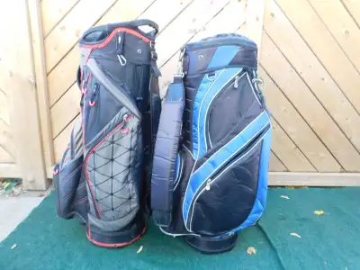 2 X GOLF CART BAGS FOR SALE, View more