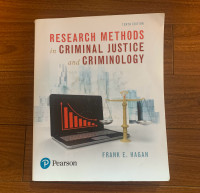 Research methods in criminal justic and criminology - 10th ed