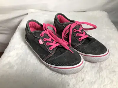 Girls Grey & Pink Shoes. Size 3., View more