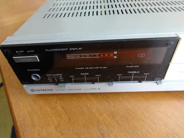 Hitachi HA-2 Vintage(1983) Stereo Integrated Amplifier for sale in Stereo Systems & Home Theatre in Markham / York Region - Image 3