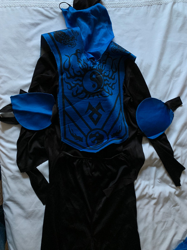 Boys Blue Ninja costume in Costumes in Kingston