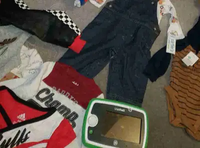 new baby clothes / leap frog tablet, View more