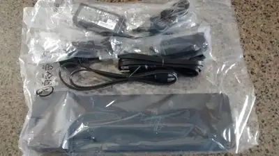 HP 2013 UltraSlim Docking station Brand-new open box, View more