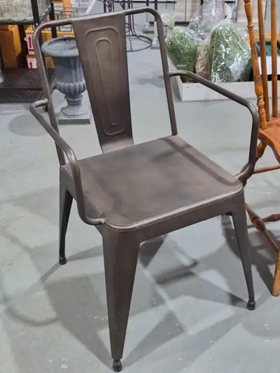 Wooden and metal chairs, View more
