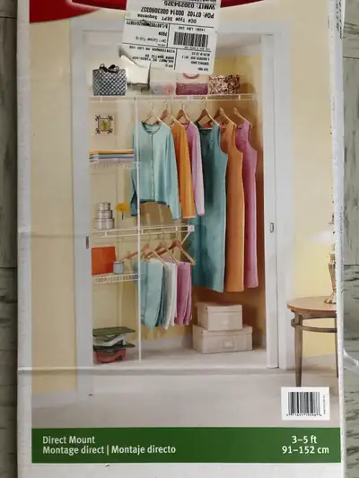 Rubbermaid Closet Organization Kit, View more