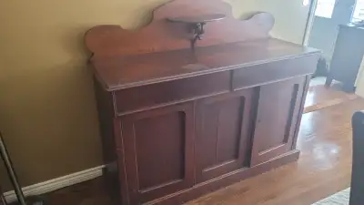 Antique Cherry Sideboard, View more