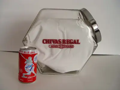 Chivas Regal: Vtg. advertising Store Counter Jar, View more