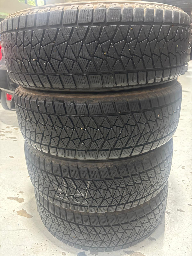 Used 225/60/R18 Bridgestone Snows–BMW X3/X4/Charger/CRV/Rogue/NX in Tires & Rims in City of Toronto