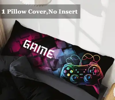 Gaming Controller Body Pillow Cover - 137cm x 51cm, View more