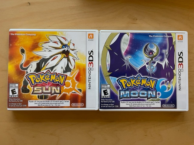 Pokémon Sun and Moon Dual Pack Steelbook Limited Edition (3DS) dans Nintendo DS  à Laval/Rive Nord - Image 3