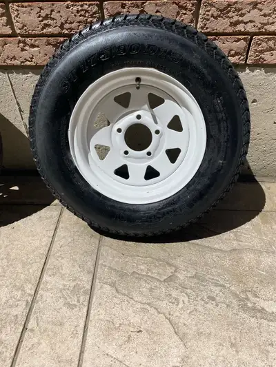 Trailer Wheel 175/80.D13 with 75% Tread, View more