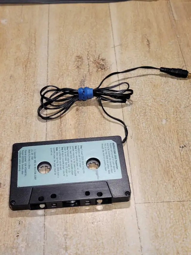 Koss compact disc car cassette adaptor in good condition 584654887689932801